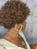 Wig afro,  Linda Cabelo Humano  4C, Wig Curta, Beleza Afro, Cabelo cacheado
