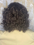 Wig cabelo humano Ester 30cm cor 4