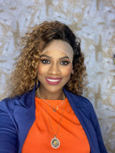 Lace Front cabelo humano Isabela cor T1B/4/30
