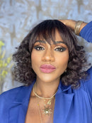 Wig cabelo Natural Ester 30cm cor 4