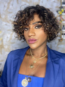 Wig Flora cabelo natural cor 1B/30