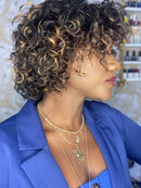 Wig Flora cabelo natural cor 1B/30