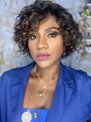 Wig Flora cabelo natural cor 1B/30