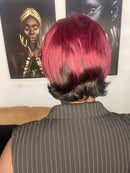 Peruca pexie Marsala